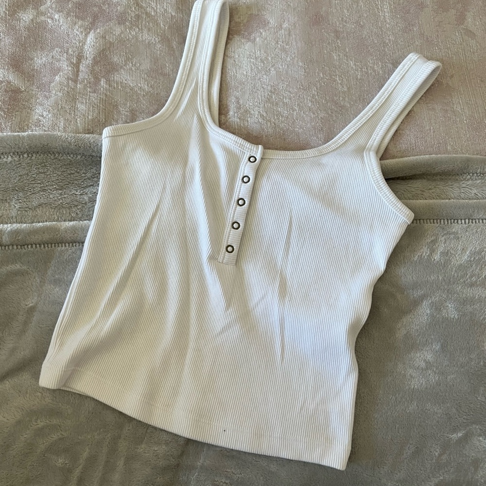Abercrombie ribbed tank top